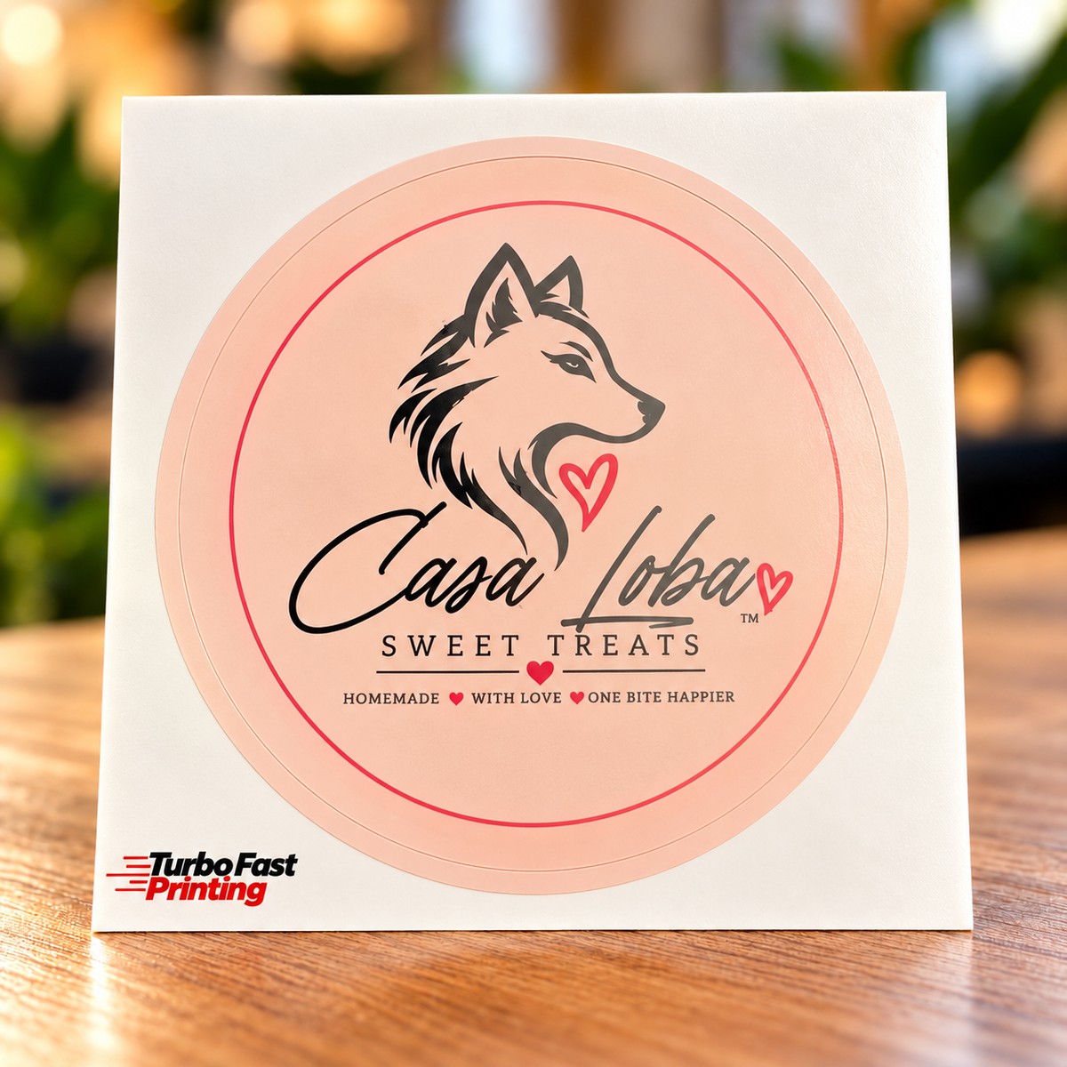 Casa Loba Sweet Treats customer sticker
