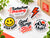 Turbo Fast Printing die-cut stickers